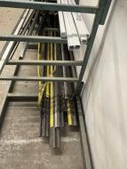 3 Tier Open Profile Rack 3000mm (L) and 4 Tier Wall Mounted Profile Rack 4000mm (L) Including Small amount of Aluminium Profile Stock - 5