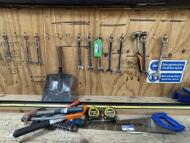 Engineers Hand Tools to include CLARKE 6'' Vice; approximately 30 Piece Ring and Open Spanner Set and Various Hand Tools - 2