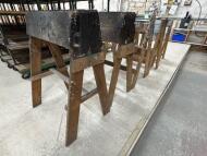 8 Various Timber Tressel's; Approximate Dimensions: 1000mm (H) x 600mm (W) - 3