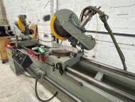 EMMEGI NORMA-400-TU-4 Double Head Aluminium Profile Mitre Saw with Pneumatic Clamp System; Cutting Length: 4600mm (L) ; Year 1989; Serial Number 201901 - 2