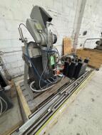 ELUMATEC Double Head Aluminium Profile Mitre Saw; Cutting Length: 3000mm (L); Year: 1998; Note: Model Unknown; Saw Decommissioned and Stored to Pallet Pending Installation (Prior to Insolvency) - 6