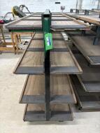 3 x 4 Tier Double Sided Mobile Profile Work in Progress Racks; Dimensions: 2440mm (L) x 650mm (D) x 1400mm (H) - 3