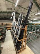 Various Aluminium Profile in Stock Lengths: 3600mm (L) to include 8 Bay Timber Rack - 2