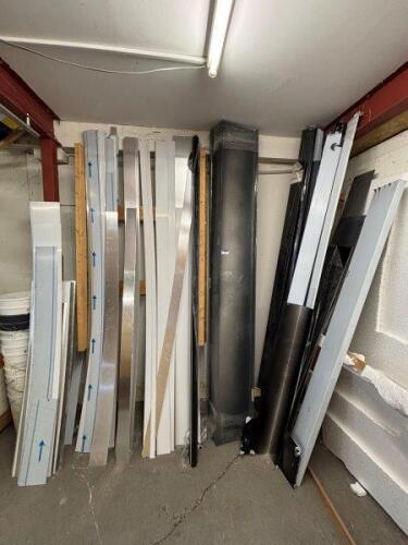 Various Aluminium Flat Stock approximately 2500mm (L)