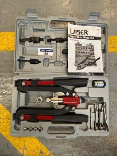 LASER Heavy Duty Riveter Set