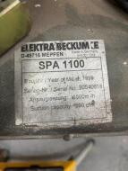 ELECTRA BECKUM SPA 1100 Single Bag Dust Harvester; Year 1999 - 3