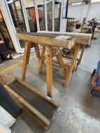 4 Various Timber Tressel's; Approximate Dimensions: 1100mm (W) x 1000mm (H) - 3