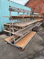 2 Double Sided Glass Stillages with Fork Lift Truck Lifting Points; Capacity: 2,000KG; Dimensions: 2000mm (L) x 1150mm (W) x 1750mm (H) - 2