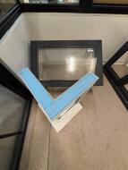 Various Ex-Display Window Frames, Glazed Panels and Handles Display Board - 2