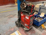 FRONIUS VR4000 Mig Welder Mounted on a Mobile Trolley