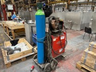 FRONIUS VR4000 Mig Welder Mounted on a Mobile Trolley - 7