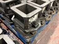 56 x 100mm Steel Concrete Testing Block Moulds - 2