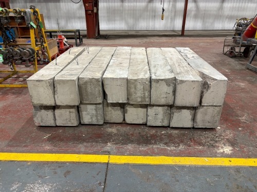 10 x 1870mm(L) x 280mm(W) x 330mm(D) Multi Purpose Concrete Barriers/Counter Weights