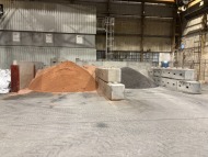 2 x Aggregate Storage Bays Comprising of 5 x Various Reinforced Concrete Panels and 26 x Concrete Interlocking Blocks - 2