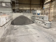 2 x Aggregate Storage Bays Comprising of 5 x Various Reinforced Concrete Panels and 26 x Concrete Interlocking Blocks - 4