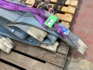 4 x 1 Tonne 1500mm (L) x 240mm (W) Slings includes 3 x 1 Tonne 1000mm Sling Straps (URN 24) - 4