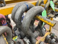 3 x 25 Tonne 125mm Dia Bow-Shackle (URN 31)