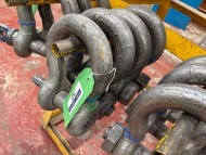 4 x 17 Tonne 100mm Dia Bow-Shackle (URN 32) - 2