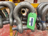 4 x 17 Tonne 100mm Dia Bow-Shackle (URN 32) - 3