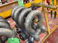 4 x 17 Tonne 100mm Dia Bow-Shackle (URN 33) - 2