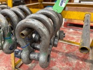 4 x 17 Tonne 100mm Dia Bow-Shackle (URN 33) - 4