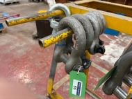 5 x D-Shackle to include 2 x 12 Tonne 80mm Bore; 3 x 8.5 Tonne 65mm Bore (URN 35) - 2