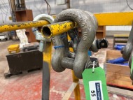 5 x D-Shackle to include 2 x 12 Tonne 80mm Bore; 3 x 8.5 Tonne 65mm Bore (URN 35) - 3