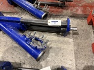 1 x Offset Mechanically Operated Concrete Pump Gate Valve - 2