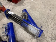 1 x Offset Mechanically Operated Concrete Pump Gate Valve - 4