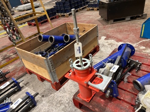 1 x Concrete Pump Gate Valve