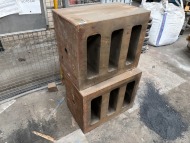 3 x Slotted Height Blocks (URN 49) - 3