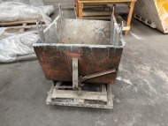 400L Forklift Attachment Tipping Skip; 1 Tonne Capacity (URN 54) - 2