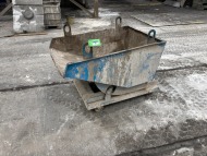 400L Forklift Attachment Tipping Skip; 1 Tonne Capacity (URN 55)