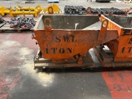 400L Forklift Attachment Tipping Skip; 1 Tonne Capacity (URN 56) - 2