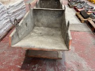 400L Forklift Attachment Tipping Skip; 1 Tonne Capacity (URN 59) - 4