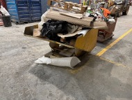 1000L Forklift Attachment Tipping Skip; 1 Tonne Capacity (URN 61) - 3