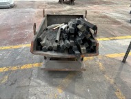 400L Forklift Attachment Tipping Skip; 1 Tonne Capacity (URN 62) - 6