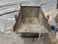 400L Forklift Attachment Tipping Skip; 1 Tonne Capacity (URN 63) - 6