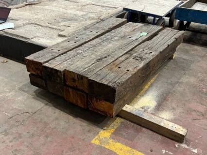 8 x Heavy Duty Timber Sleepers (URN 68)