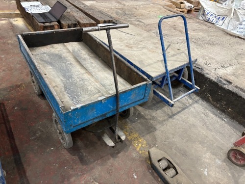 2 x Heavy Duty Platform Carts (URN 69)