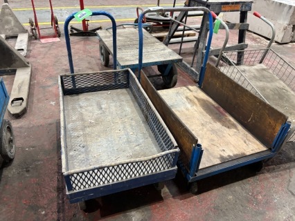 2 x Heavy Duty Platform Carts (URN 70)