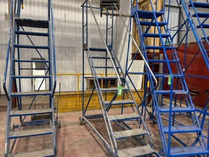 9 Tread Mobile Working Platform Steps (URN 88)