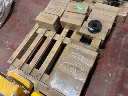 12 x Boxes to Pallet, To Include: 60 x Rolls of REELFIX 2KG 1.60mm Black ANNEALEAD