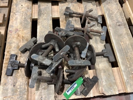 10 x Steel Heavy Duty Jig Clamps