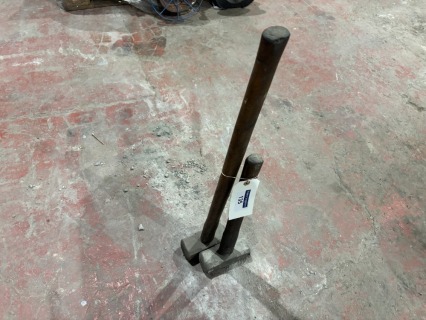 2 x Various Heavy Duty Sledge Hammers