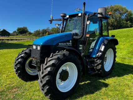 New Holland TS115 SLE Special 4WD Tractor (2003)