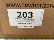 NEW HORIZON 203 Black Hi-Fi Turntable System (URN 5) - 5