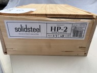 SOLIDSTEEL HP-2 Atlantic Black 2 Tier Luxury Audio Rack (To 3 x Boxes) (URN 3) - 3