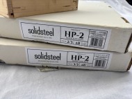 SOLIDSTEEL HP-2 Atlantic Black 2 Tier Luxury Audio Rack (To 3 x Boxes) (URN 3) - 4