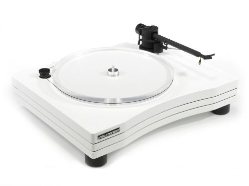 NEW HORIZON 203 White Hi-Fi Turntable System (URN 6)